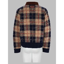 Bomber In Lana e Cashmere Tartan