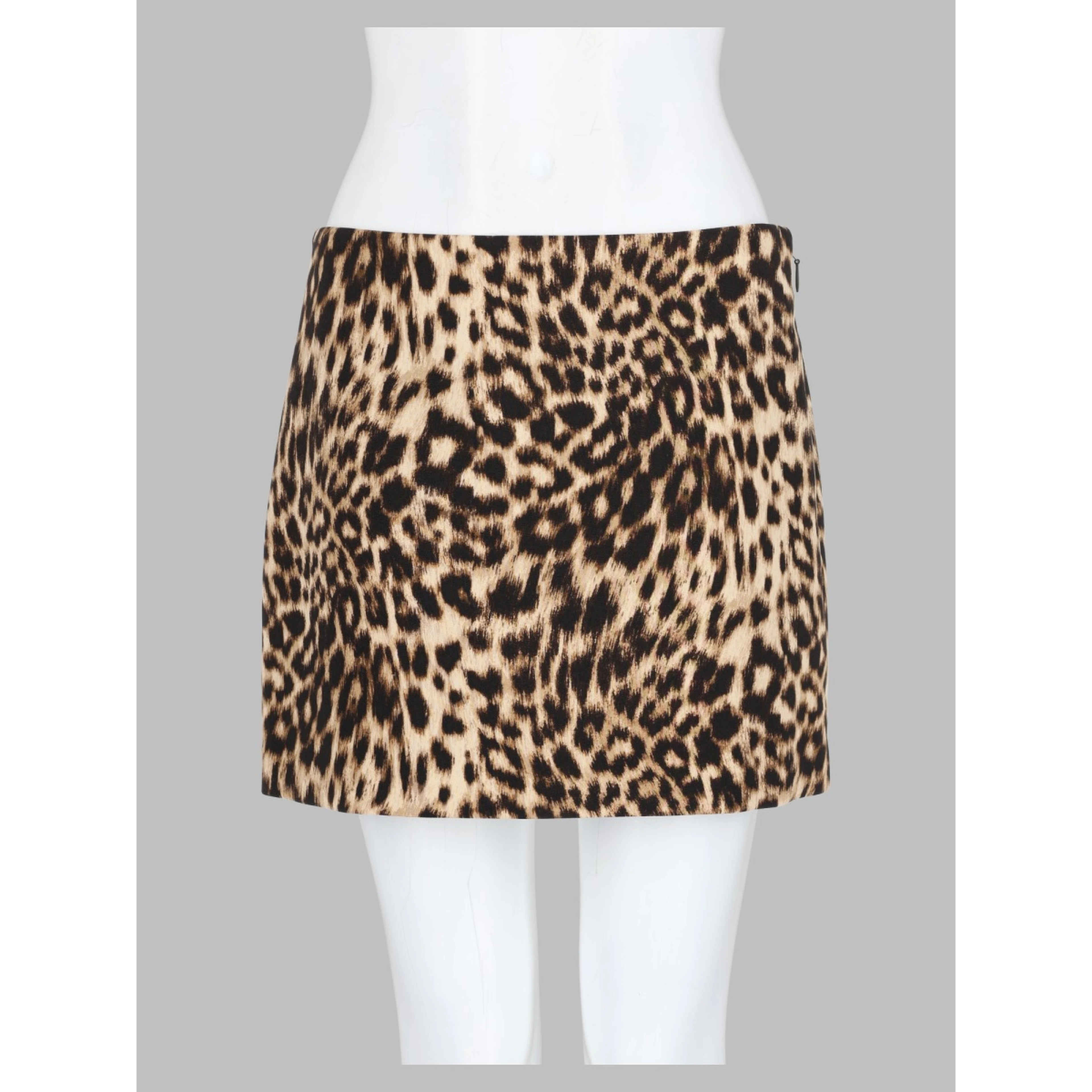 Mini Gonna con Stampa Animalier