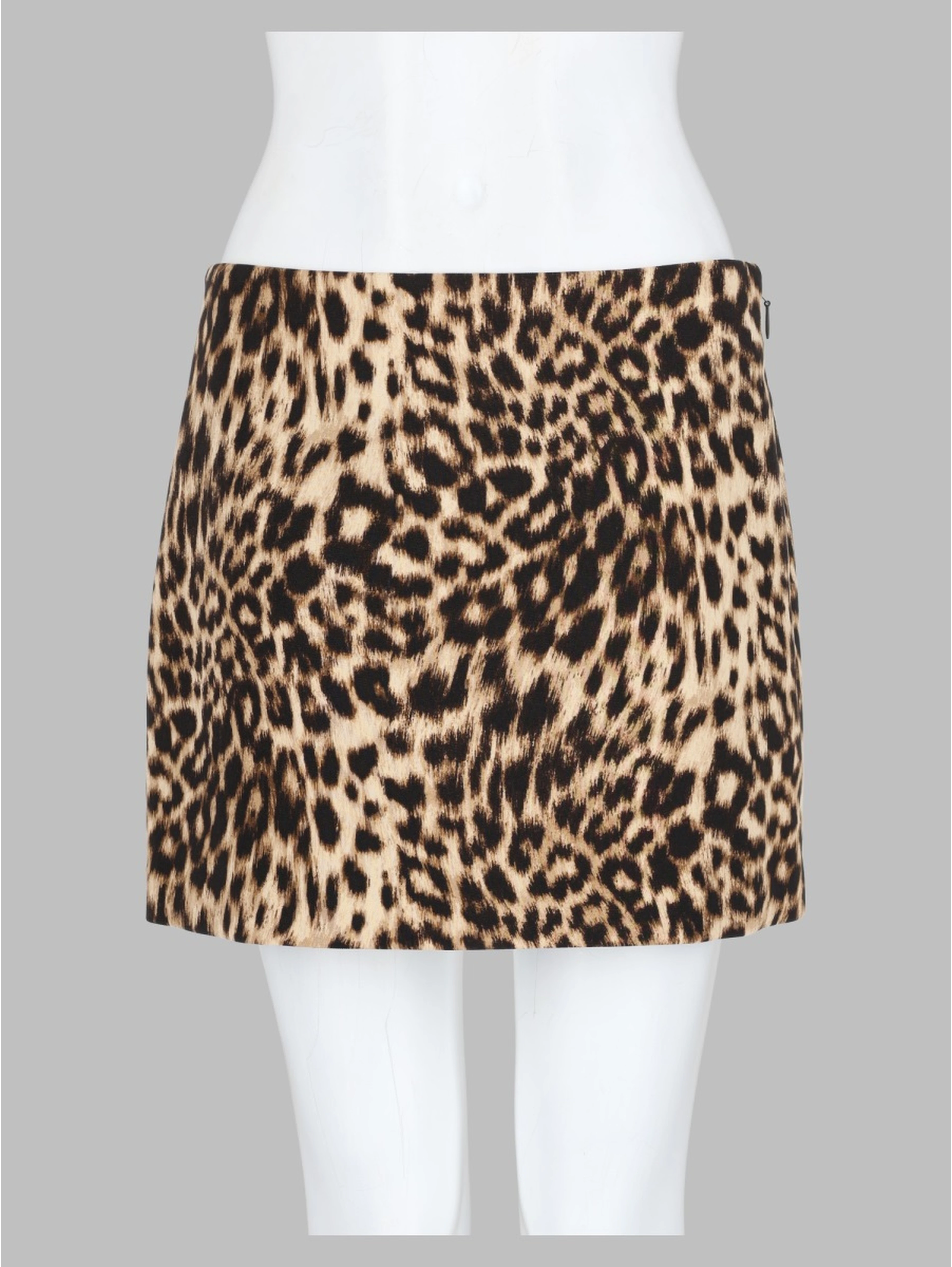 Mini Gonna con Stampa Animalier