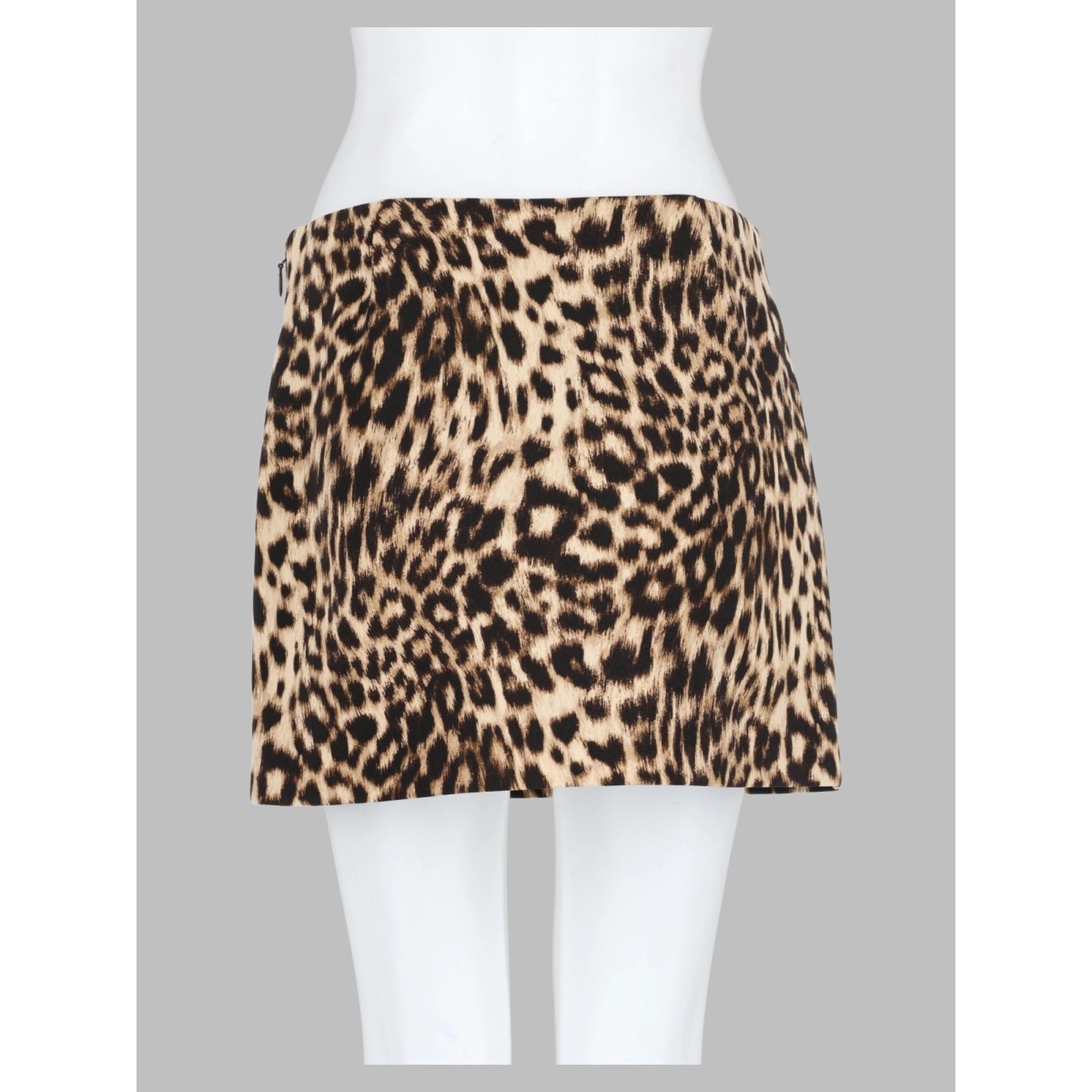 Mini Gonna con Stampa Animalier