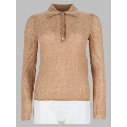 Polo In Maglia Di Lana