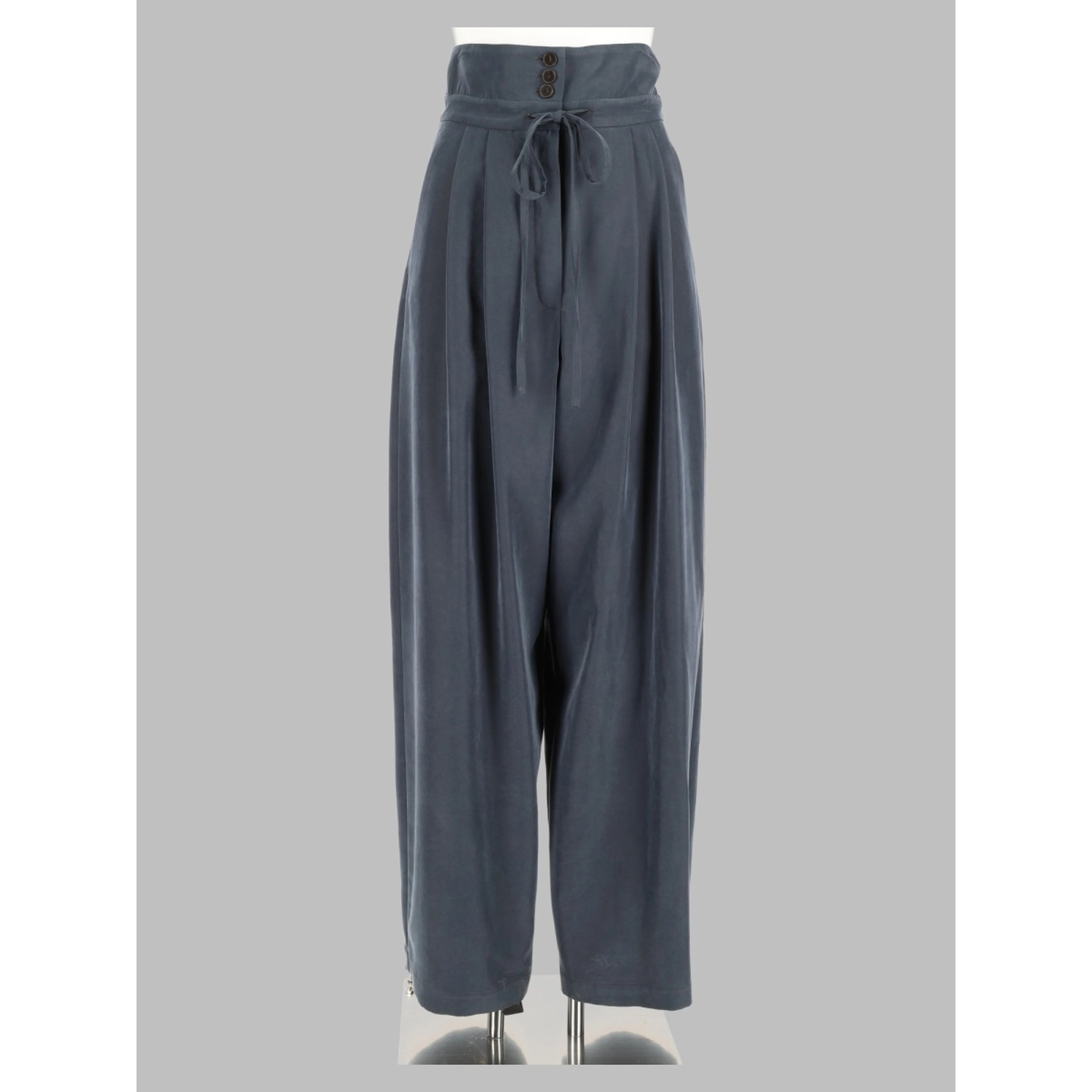 Pantalone a Vita Alta con Fascia