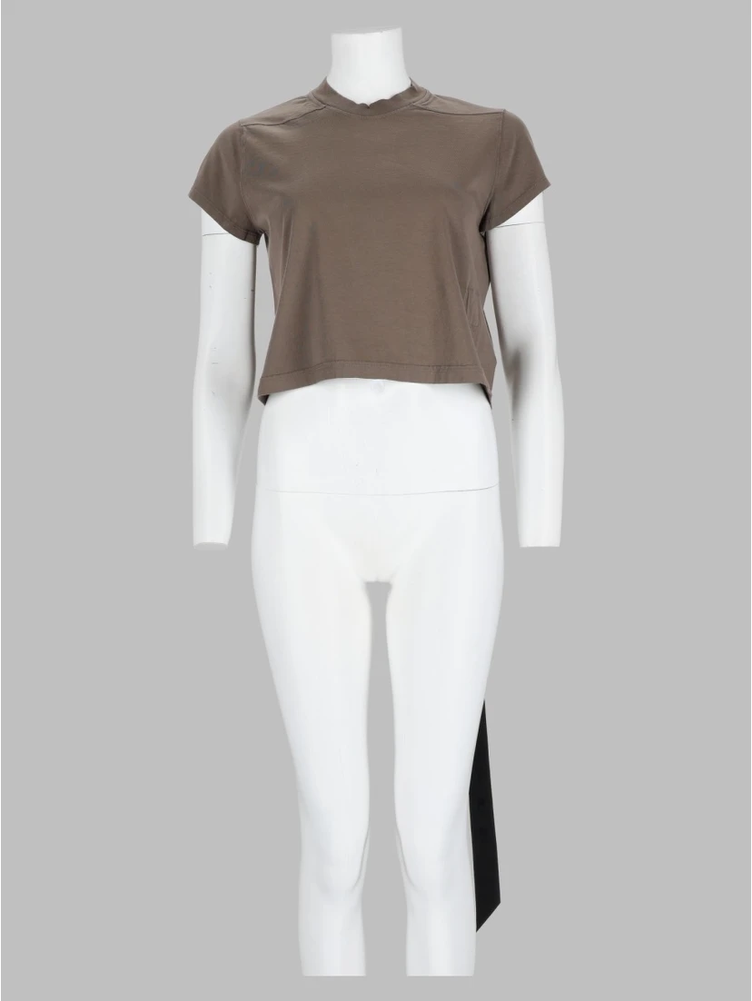 T-Shirt Cropped In Cotone