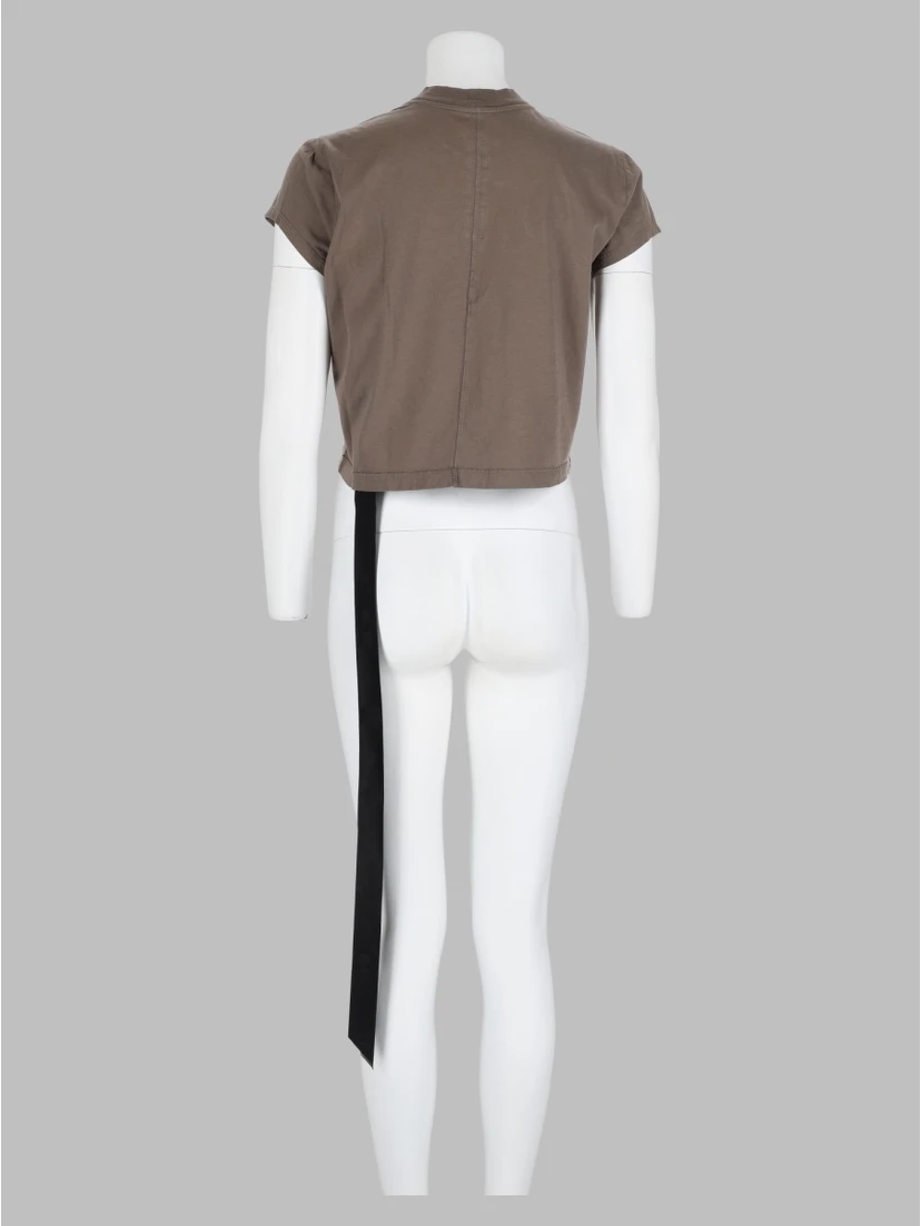 T-Shirt Cropped In Cotone