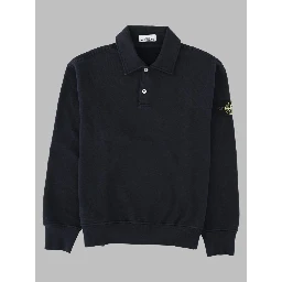 Felpa Oversize Con Colletto Polo