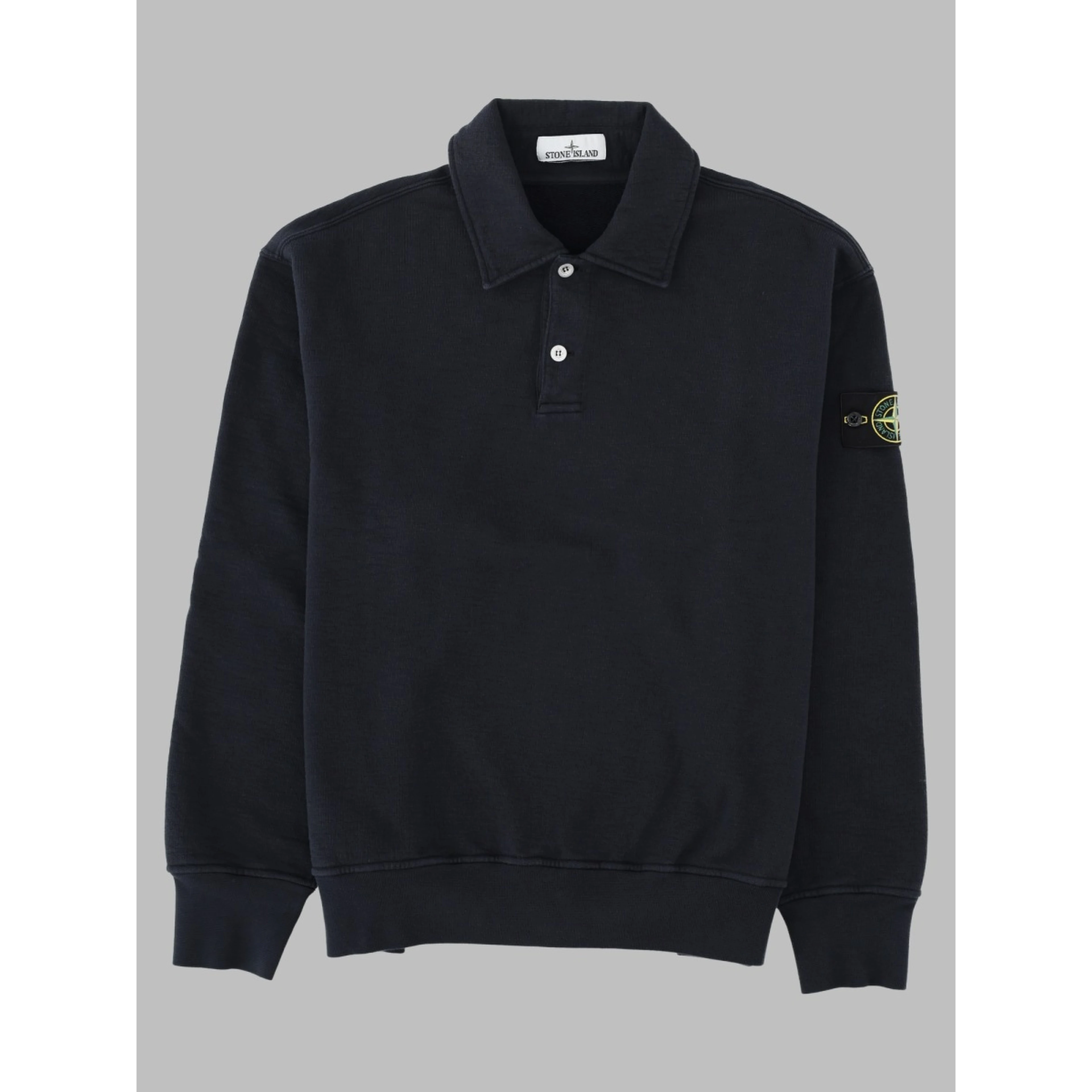 Felpa Oversize Con Colletto Polo
