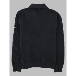 Felpa Oversize Con Colletto Polo