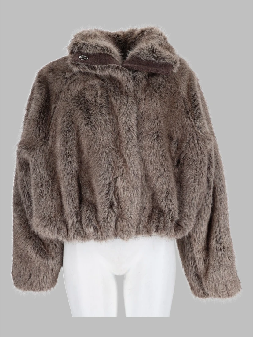 Giacca in Eco Pelliccia