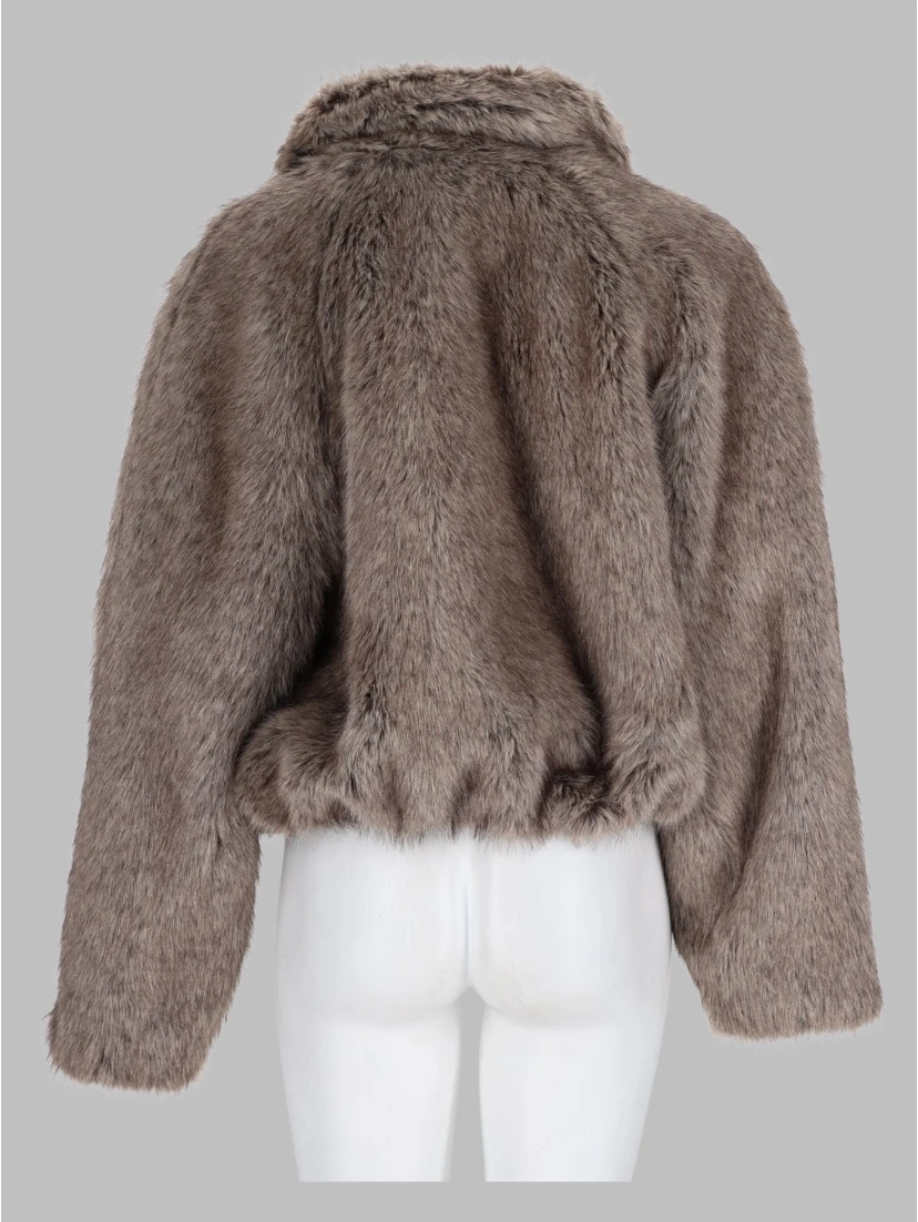 Giacca in Eco Pelliccia