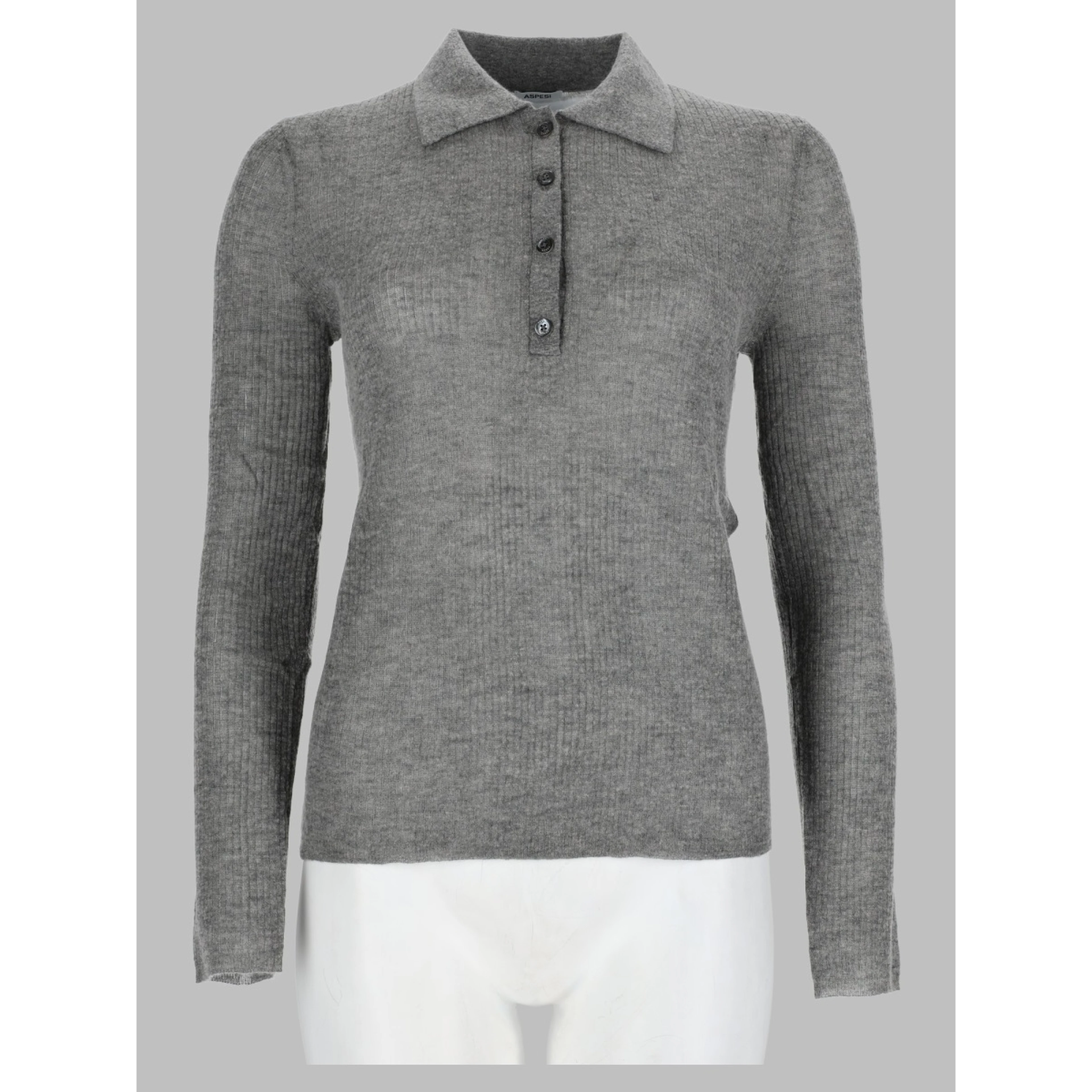 Polo In Maglia Di Lana