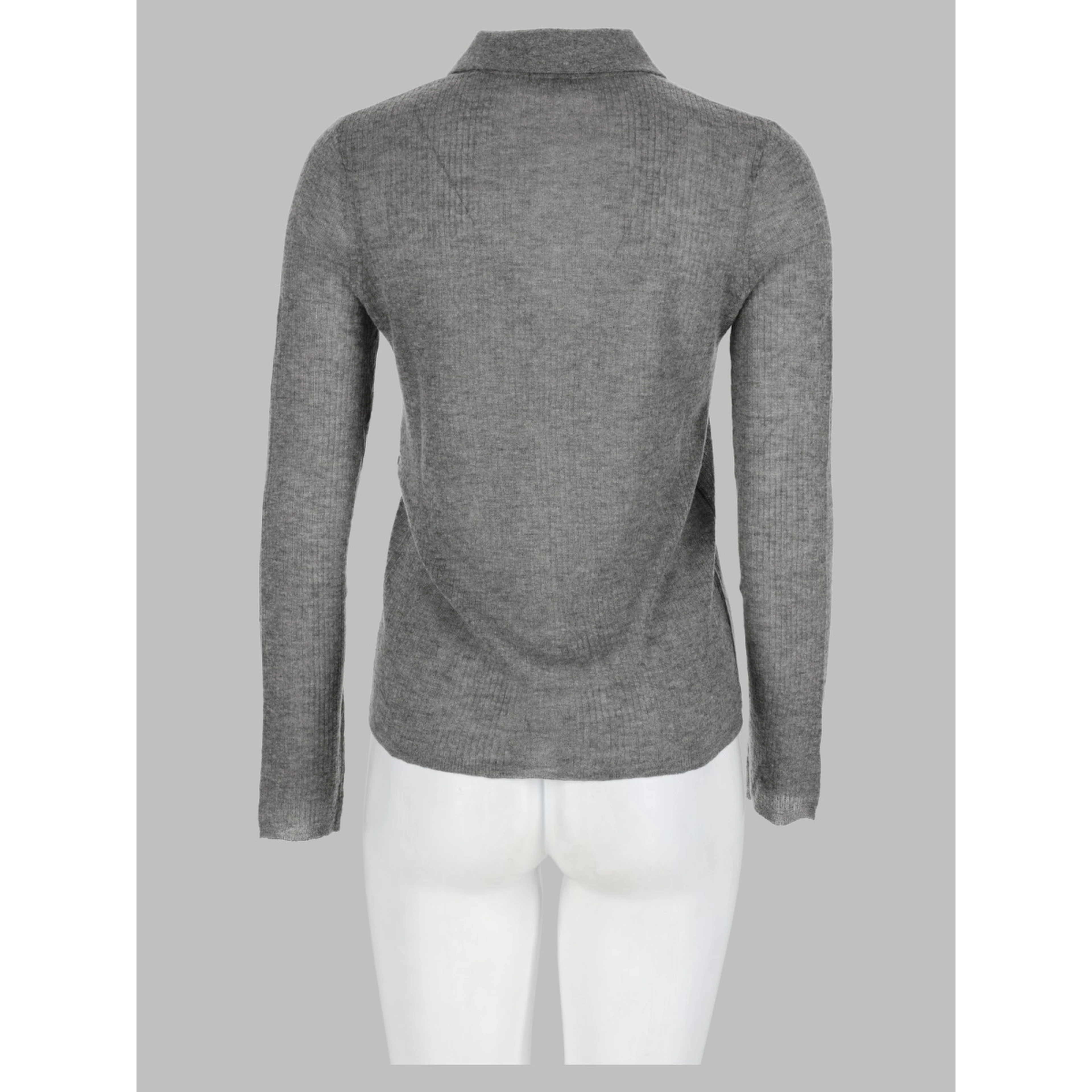 Polo In Maglia Di Lana