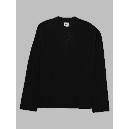 T-Shirt a Manica Lunga Con Patch Logo