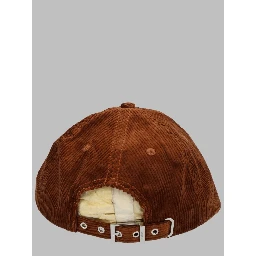 Cappello da Baseball in Velluto a Coste