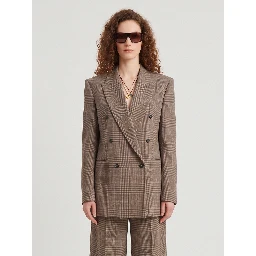 Structured Monterey blazer in wool
