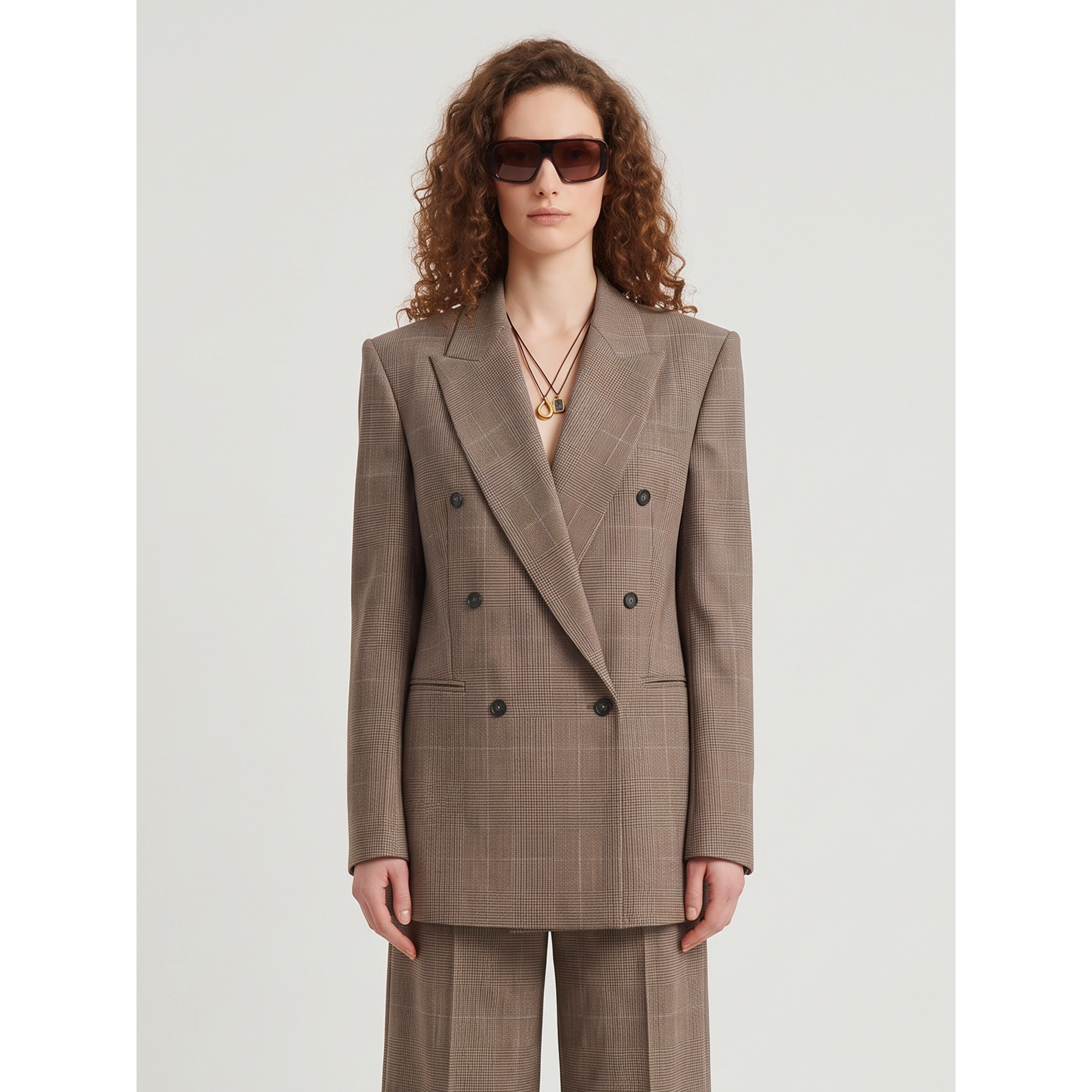 Structured Monterey blazer in wool