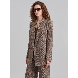 Structured Monterey blazer in wool