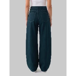 Dark wash Nick barrel leg jeans