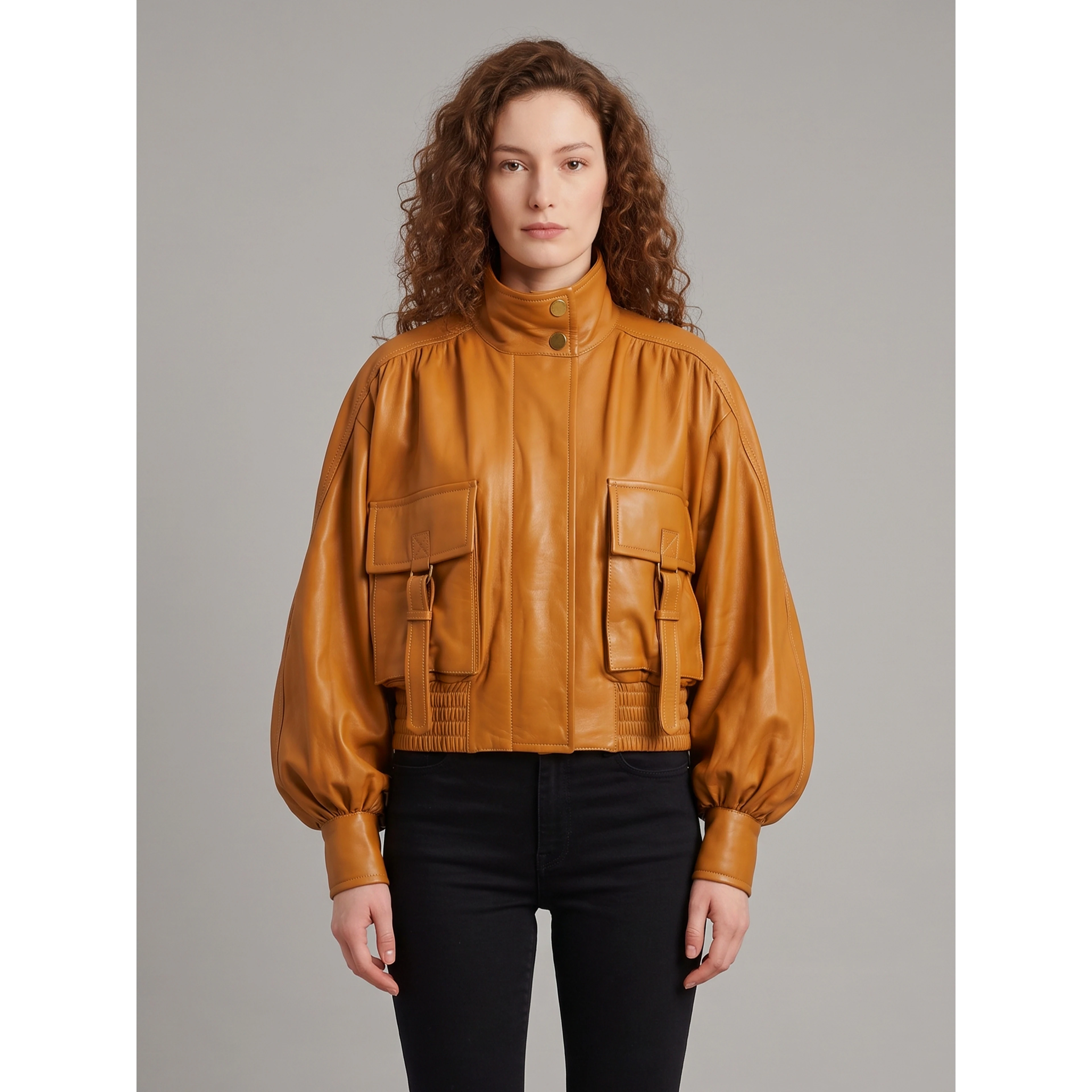 Valiant leather biker jacket