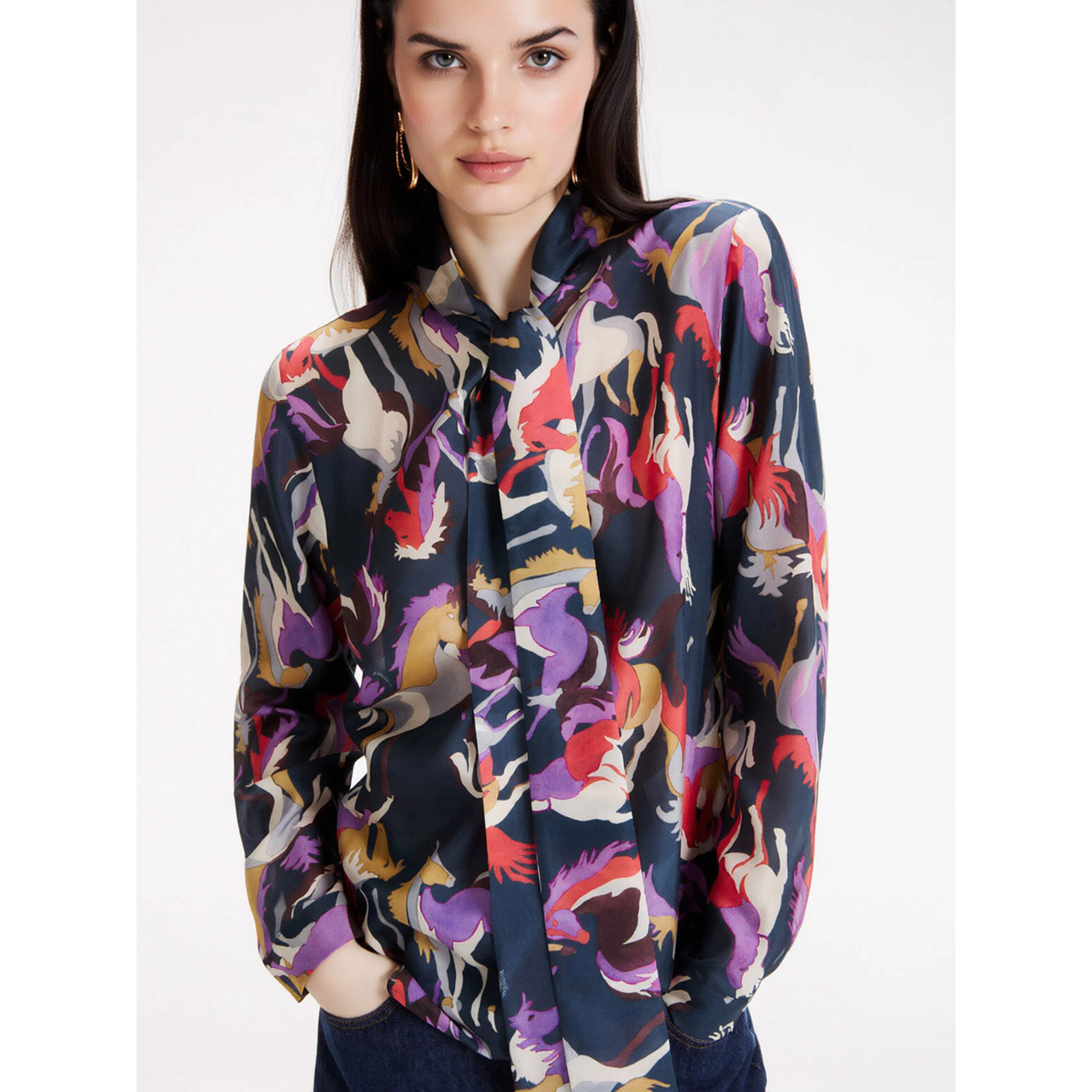 MARELLA MLSNASTRO blouse