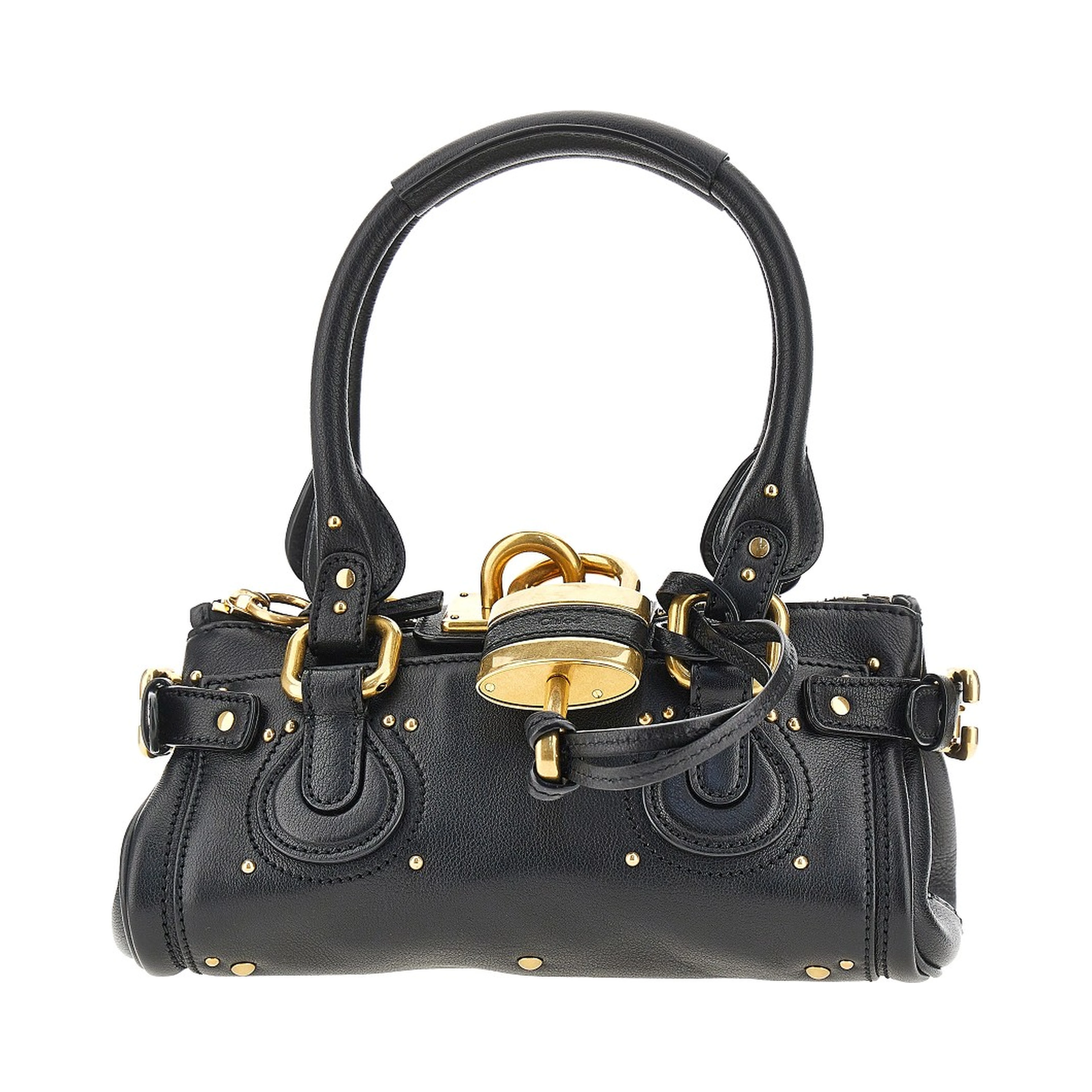 Small 'Paddington' grained leather bag