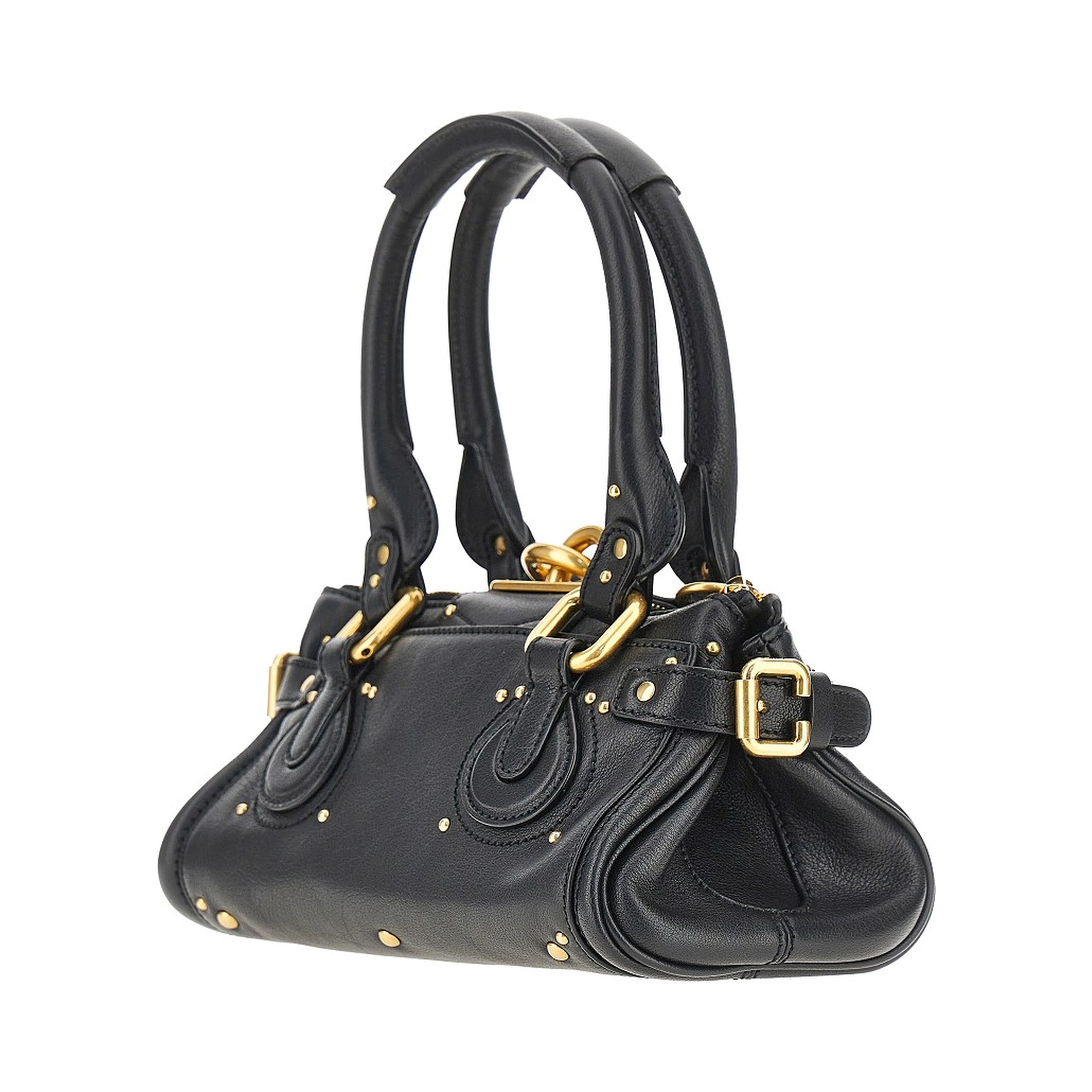 Small 'Paddington' grained leather bag