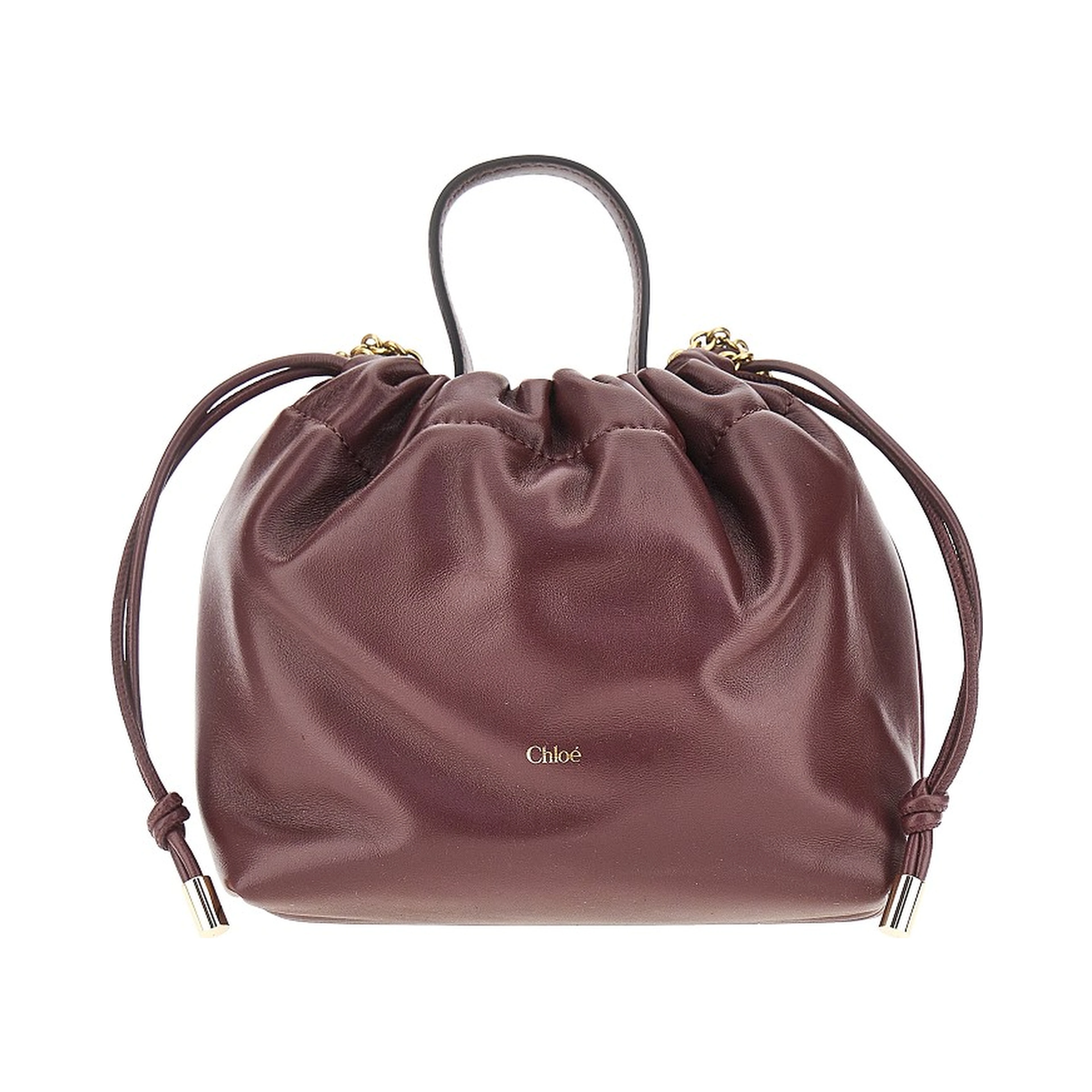 'Chloé Icons' leather mini bag with chain