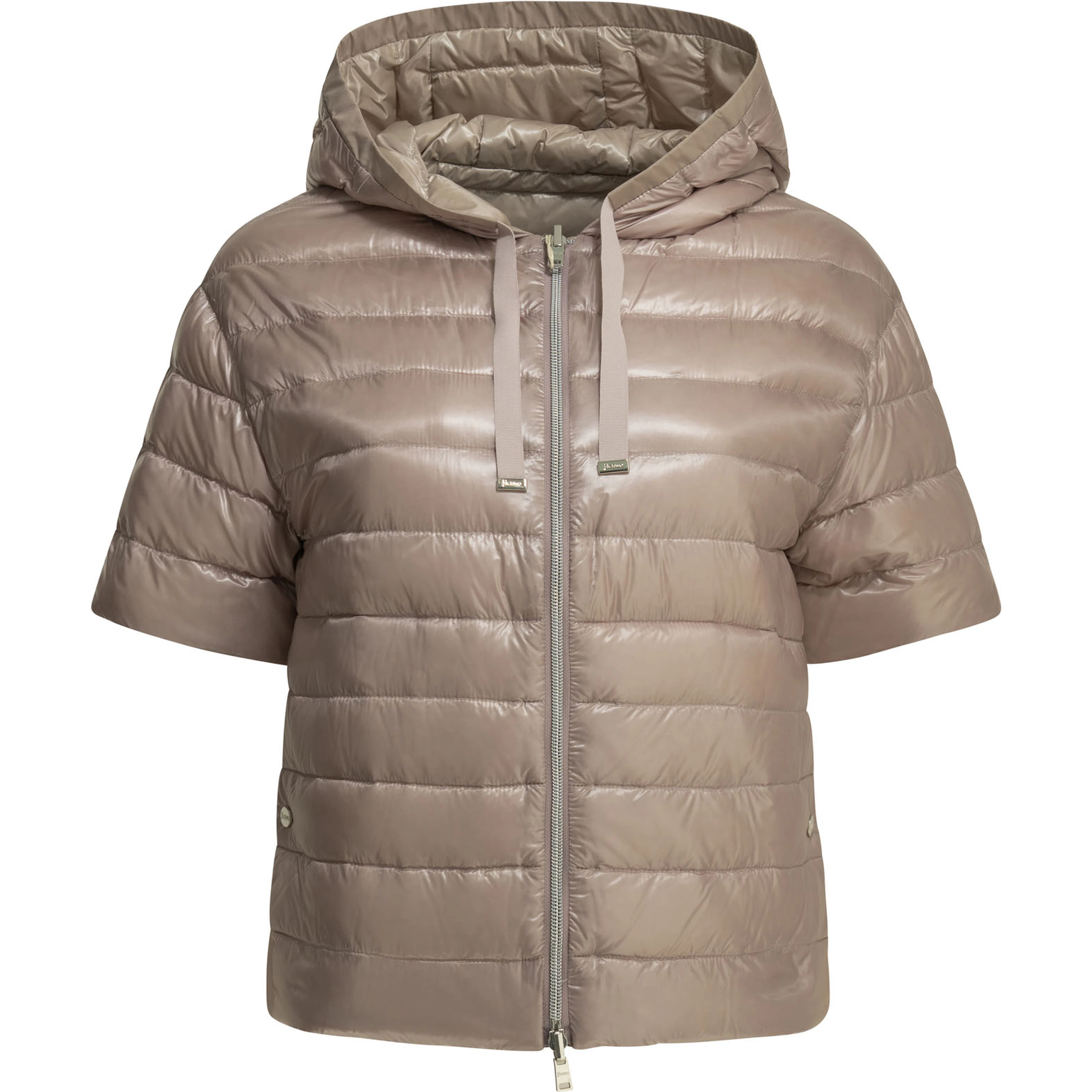 Reversible short down jacket