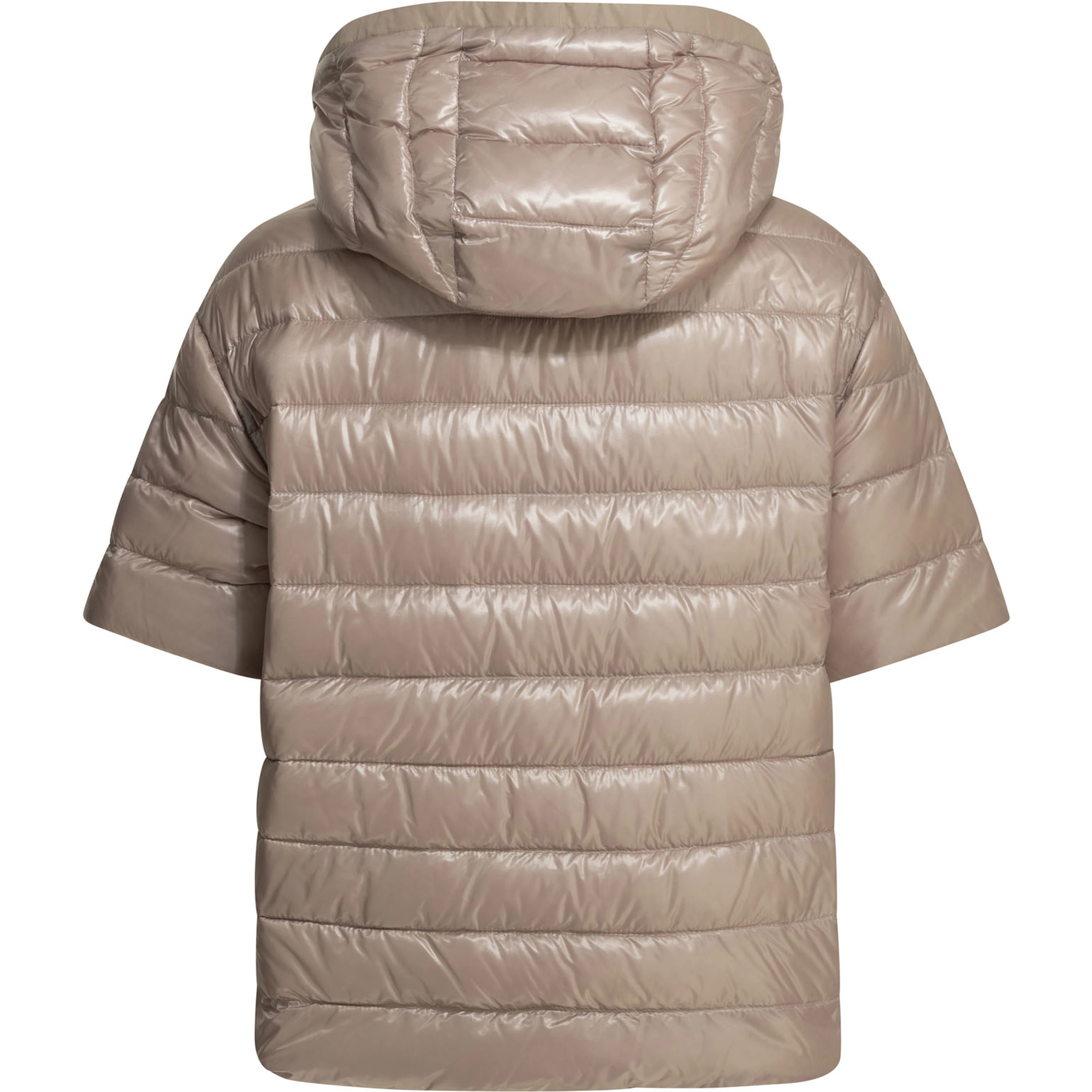 Reversible short down jacket