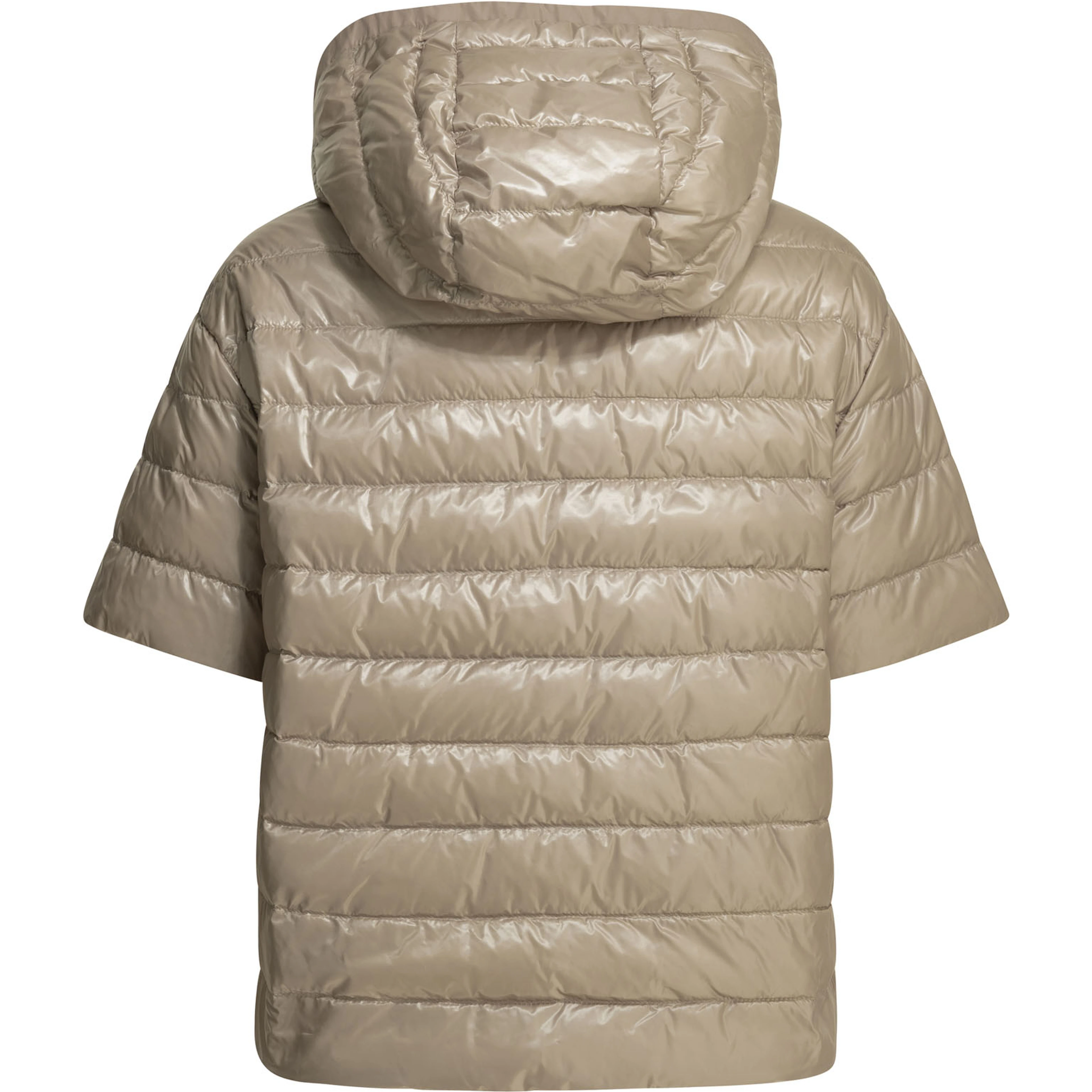 Reversible short down jacket
