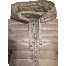 Reversible short down jacket