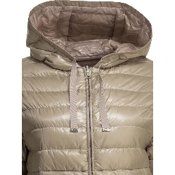 Reversible short down jacket