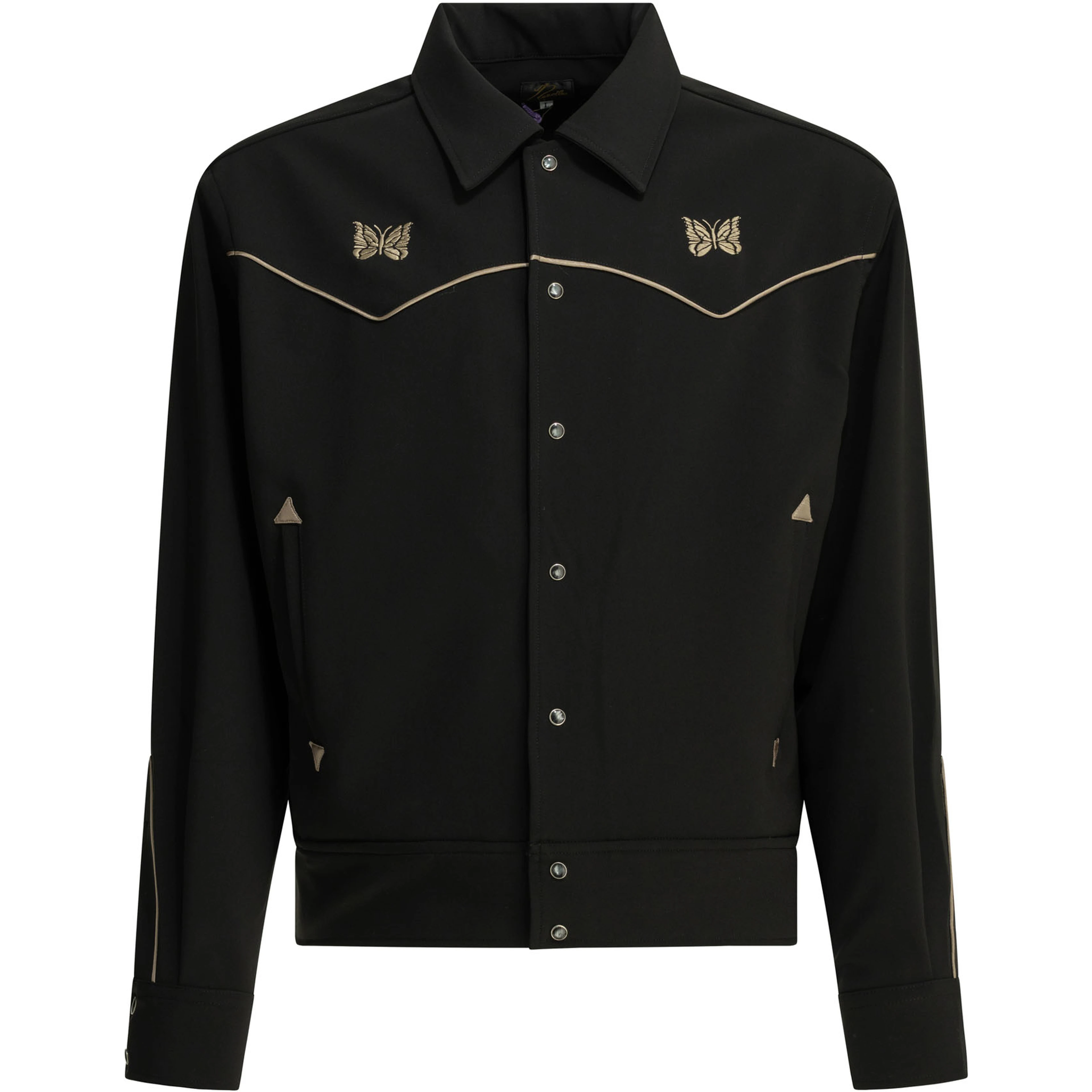 "Piping Cowboy" overshirt jacket