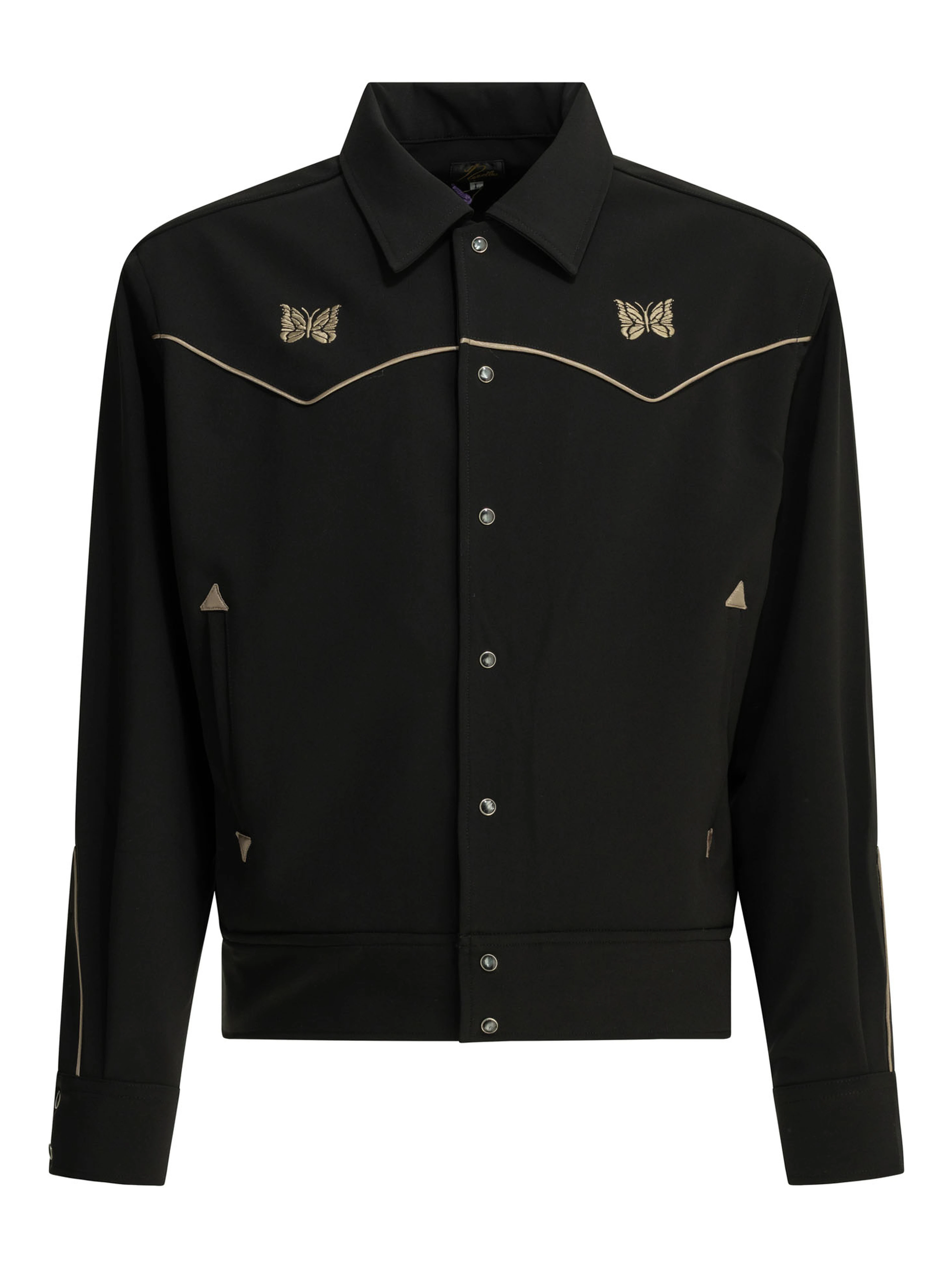 "Piping Cowboy" overshirt jacket