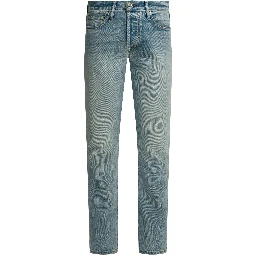 Straight-leg jeans
