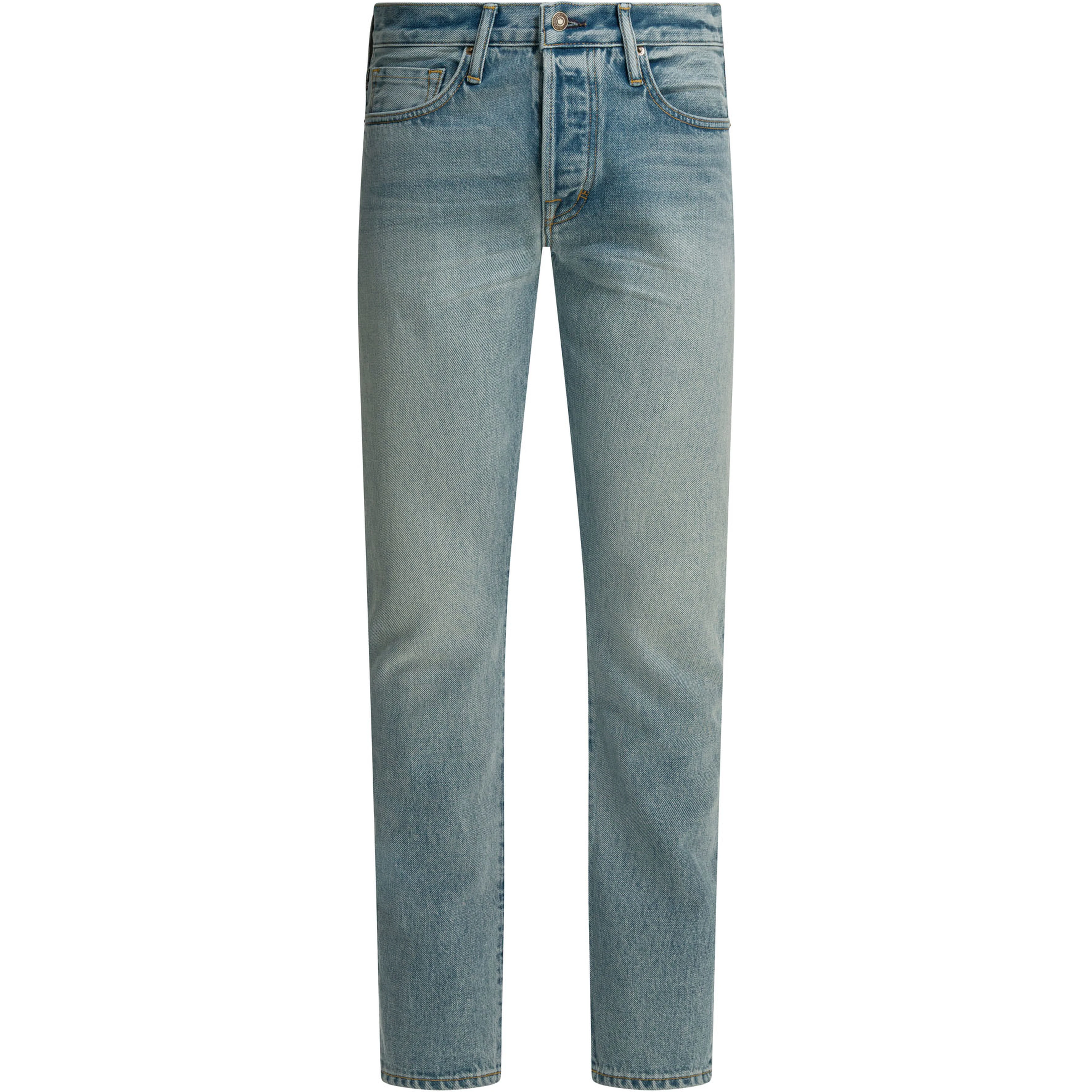 Straight-leg jeans