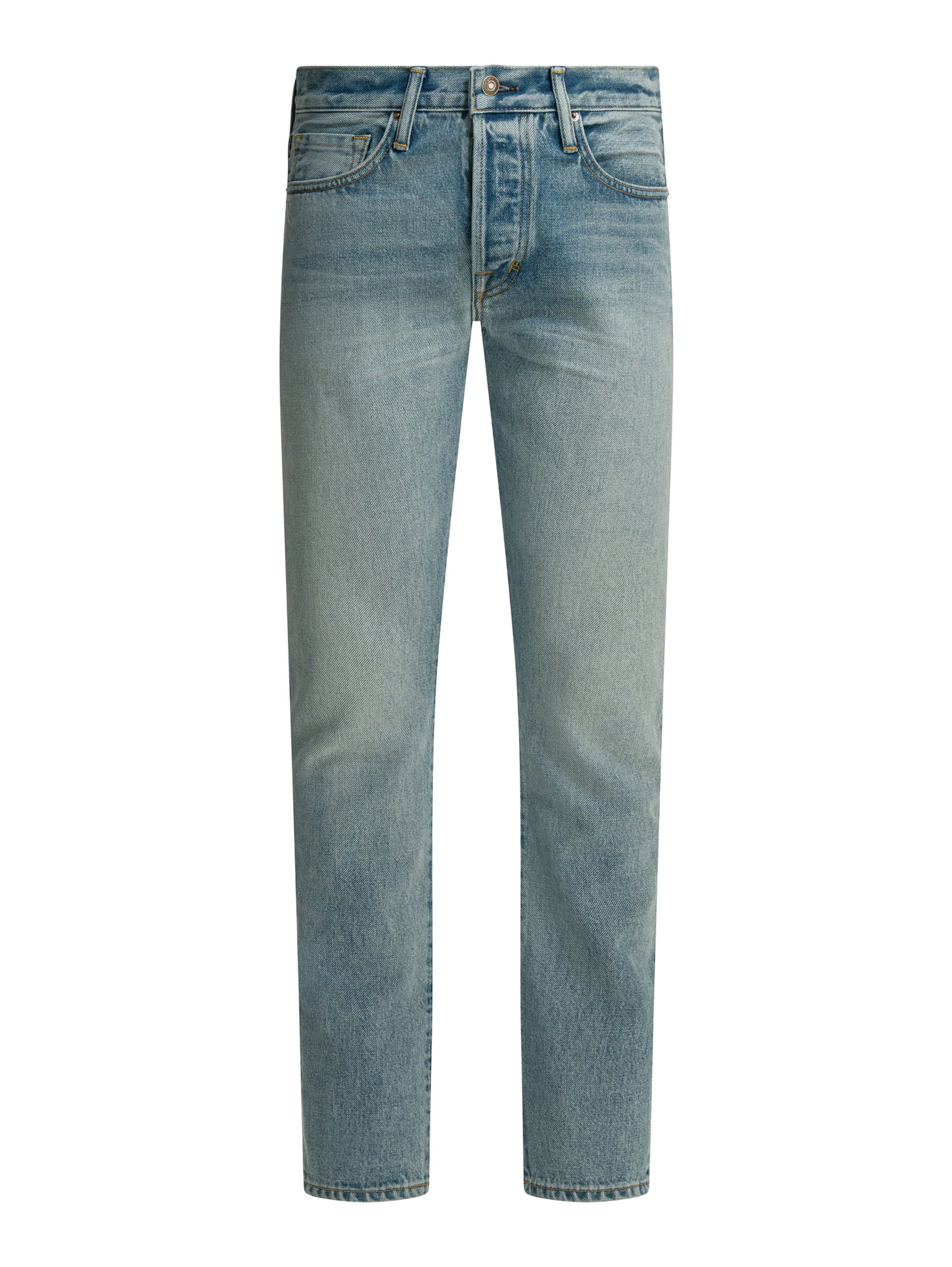 Straight-leg jeans