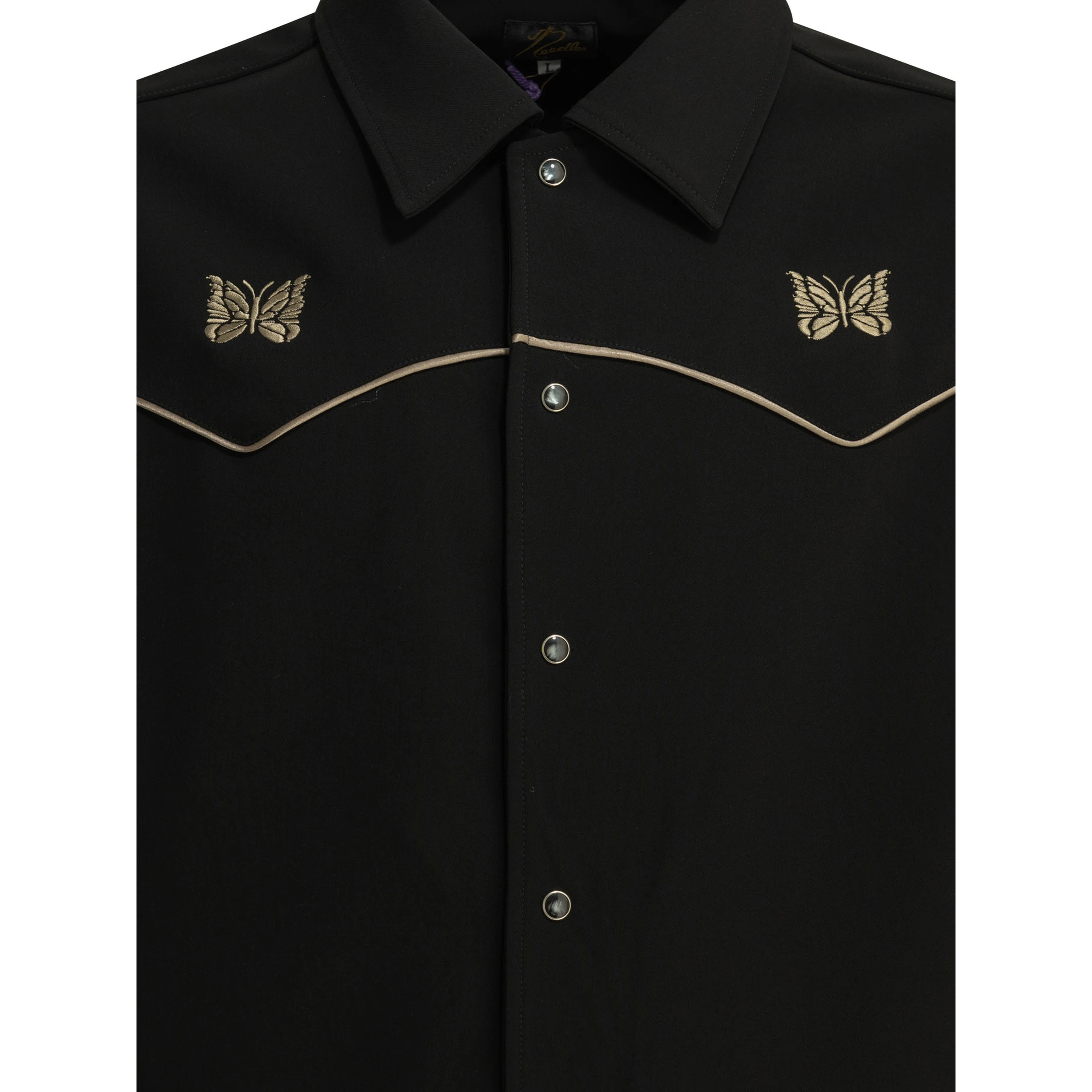"Piping Cowboy" overshirt jacket