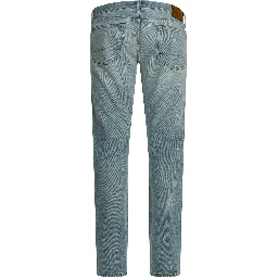 Straight-leg jeans