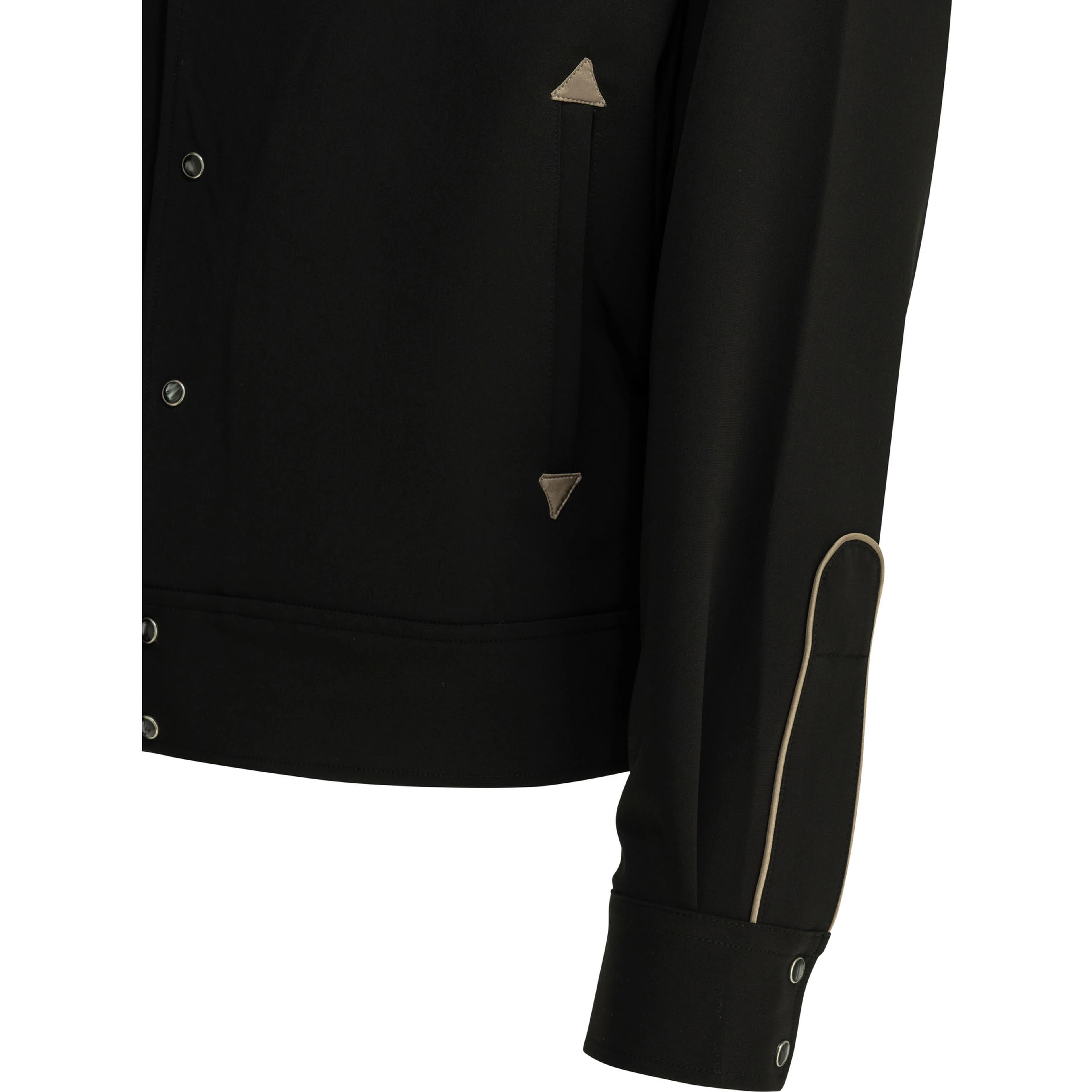 "Piping Cowboy" overshirt jacket
