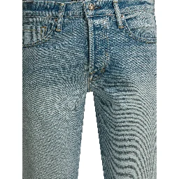 Straight-leg jeans