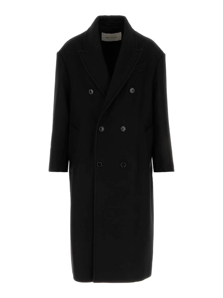 DOUBLEBREASTEDLONGCOZYCOAT