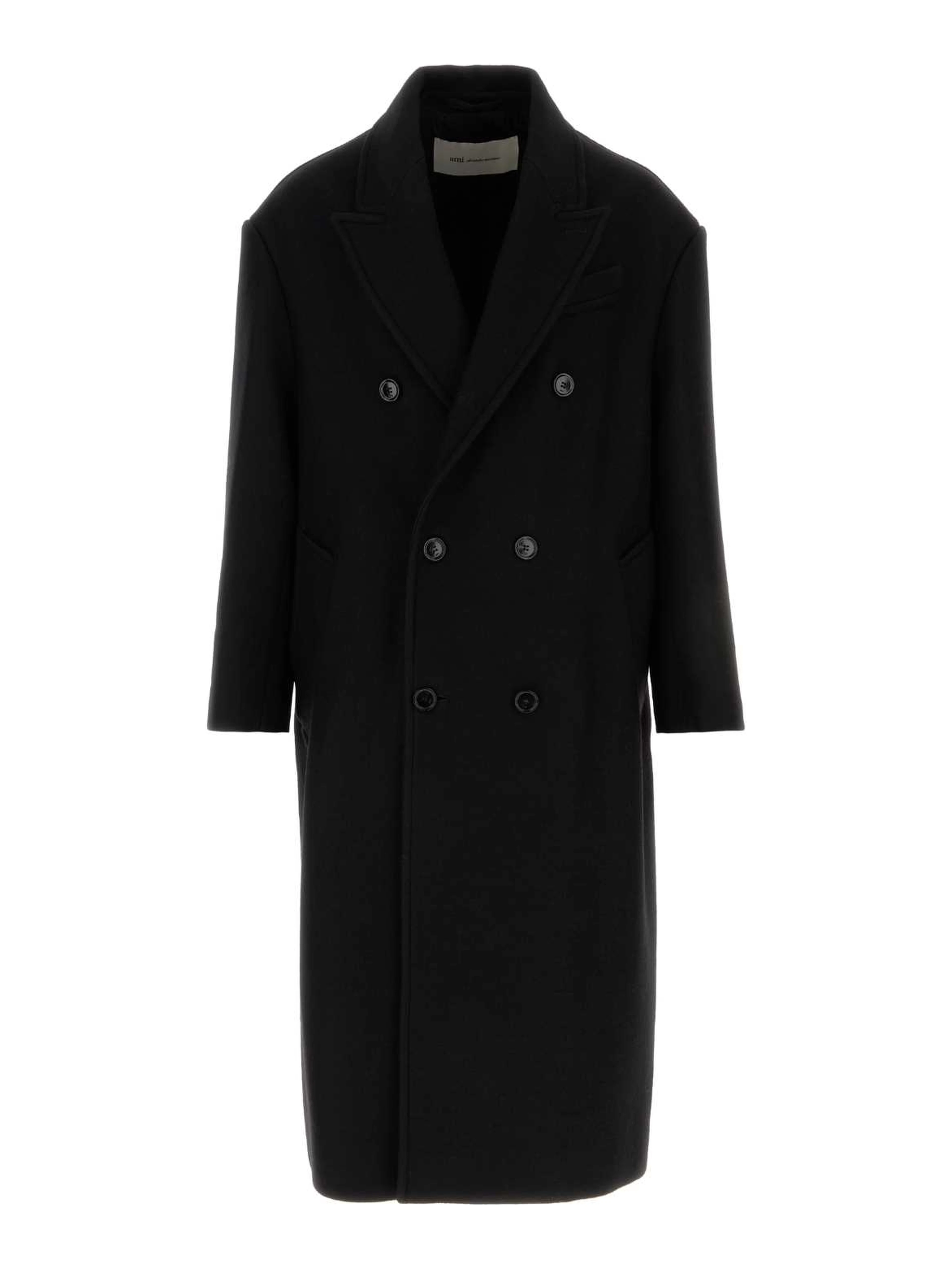 DOUBLEBREASTEDLONGCOZYCOAT