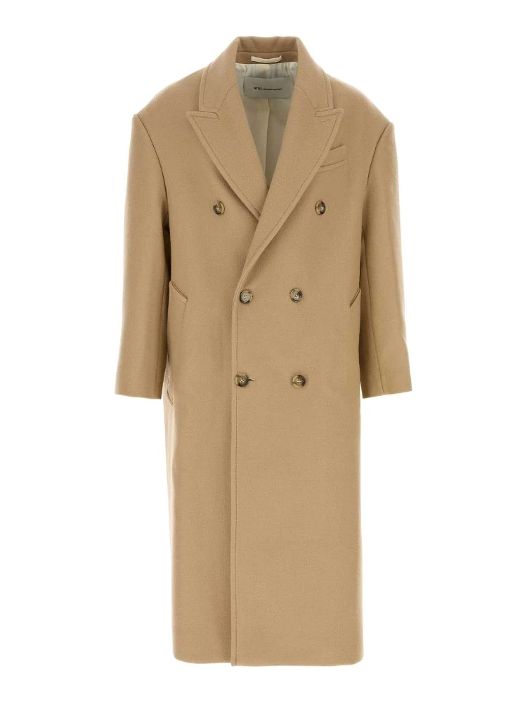 DOUBLEBREASTEDLONGCOZYCOAT
