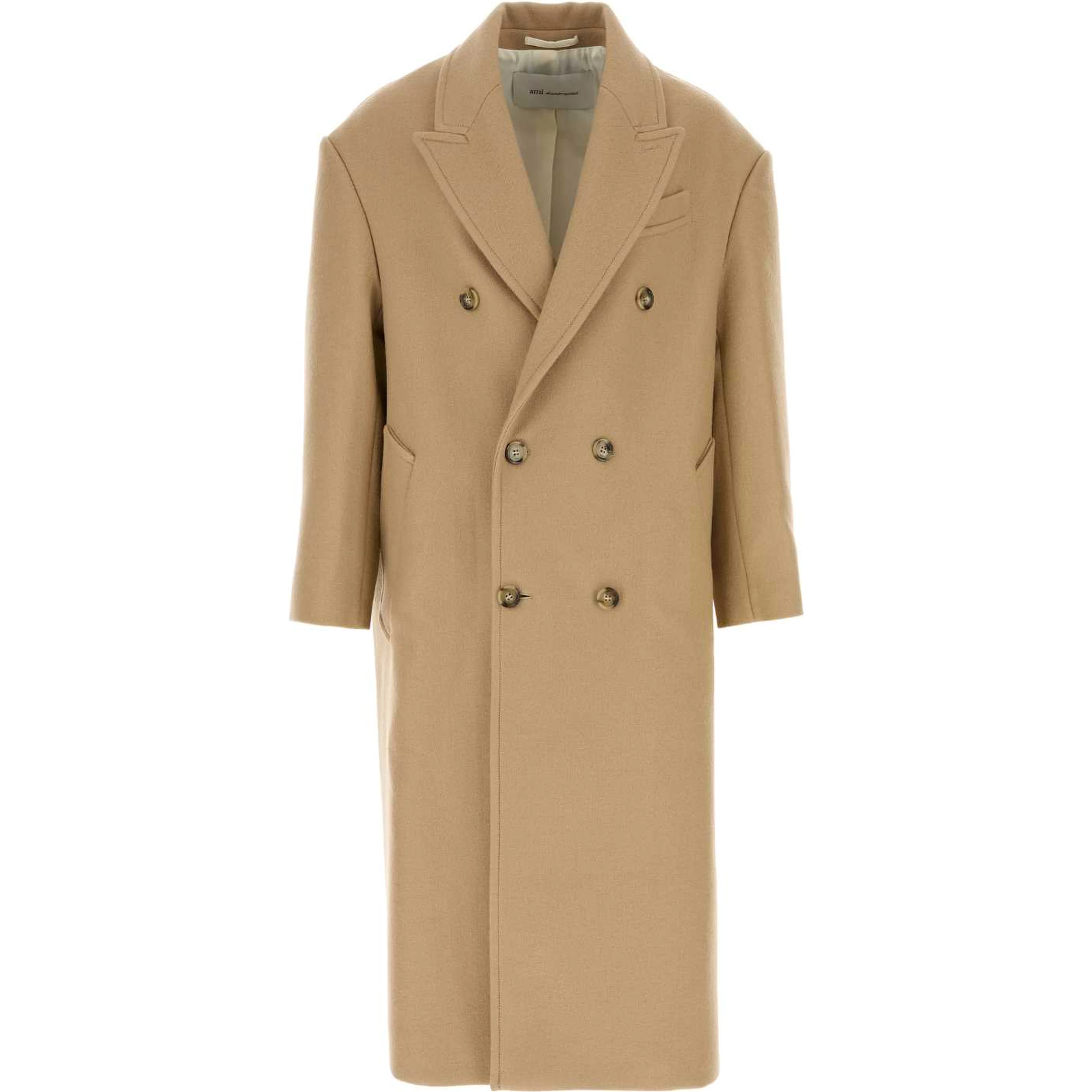 DOUBLEBREASTEDLONGCOZYCOAT