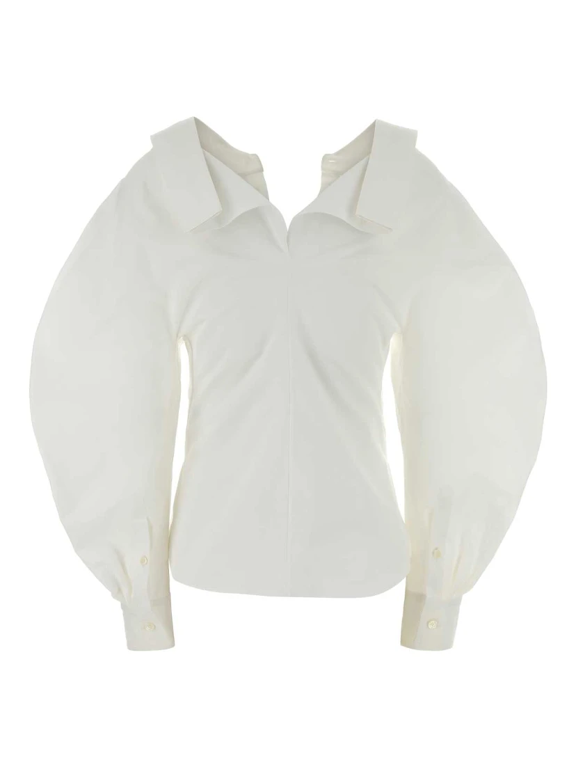 SLASHED FITTED SHIRT