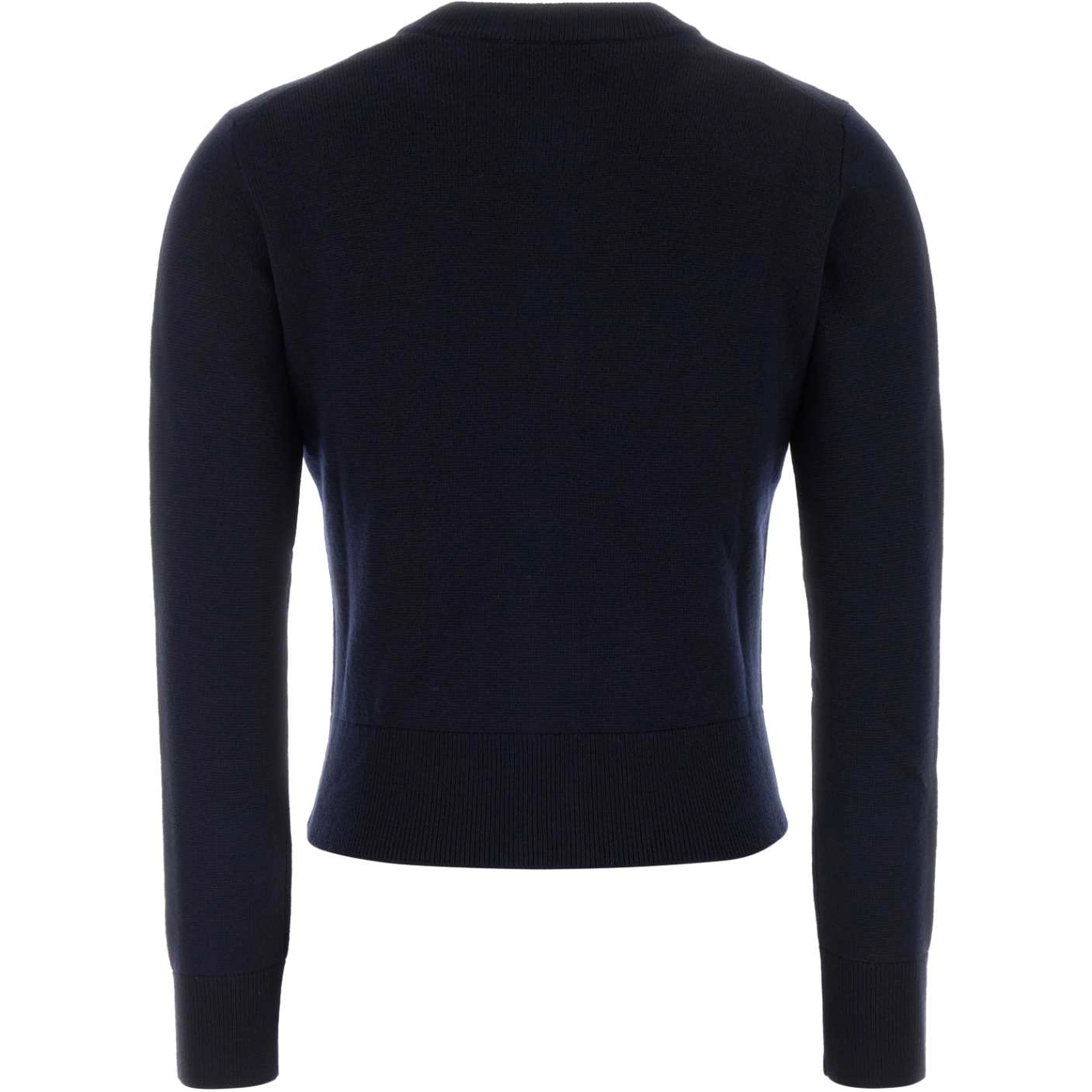 QUOTA-CREWNECKCARDIGANWITHAMIDECOEUR