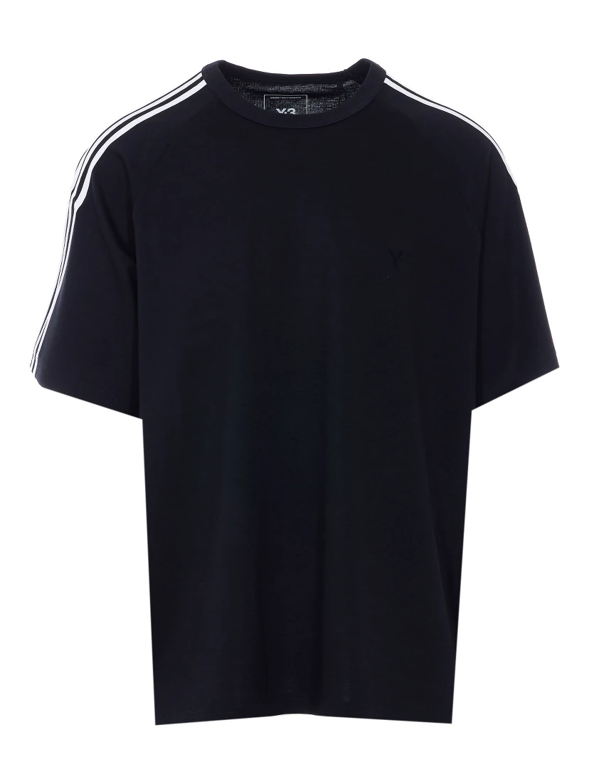Y-3 T-shirts and Polos Black