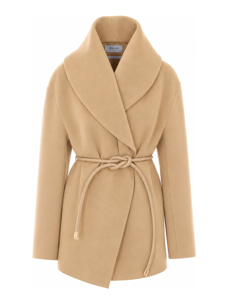 SportMax  Coats Beige