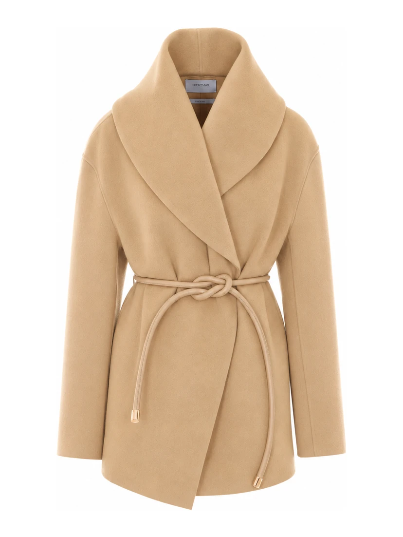 SportMax Coats Beige