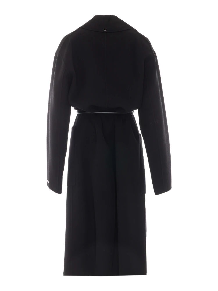 SportMax  Coats Black alternative